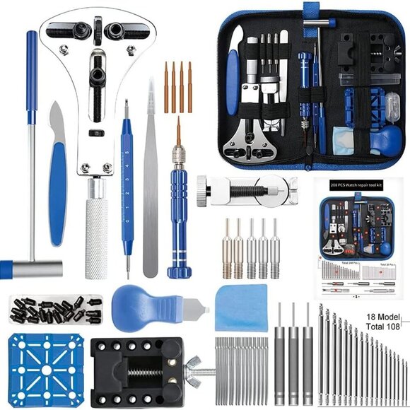 Watch Repair Kit, Watch Repair Tool, Watch Battery Replacement Tool Kit - Picture 1 of 6